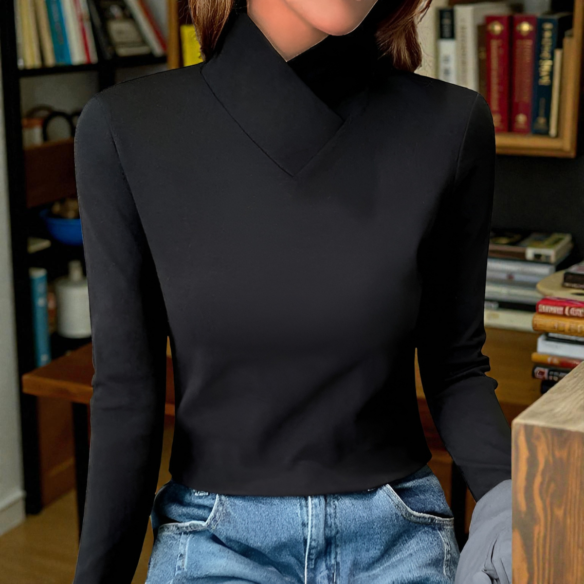 Eleganter Rollkragenpullover für Damen | Lauren