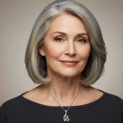 Elegante Katzenkette für Frauen mit symbolischem Anhänger | Mira