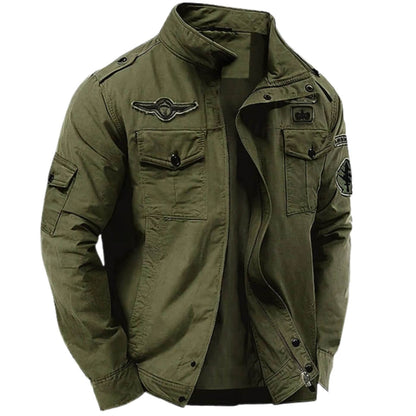Strukturierte Military Jacke für Herren | Marcel