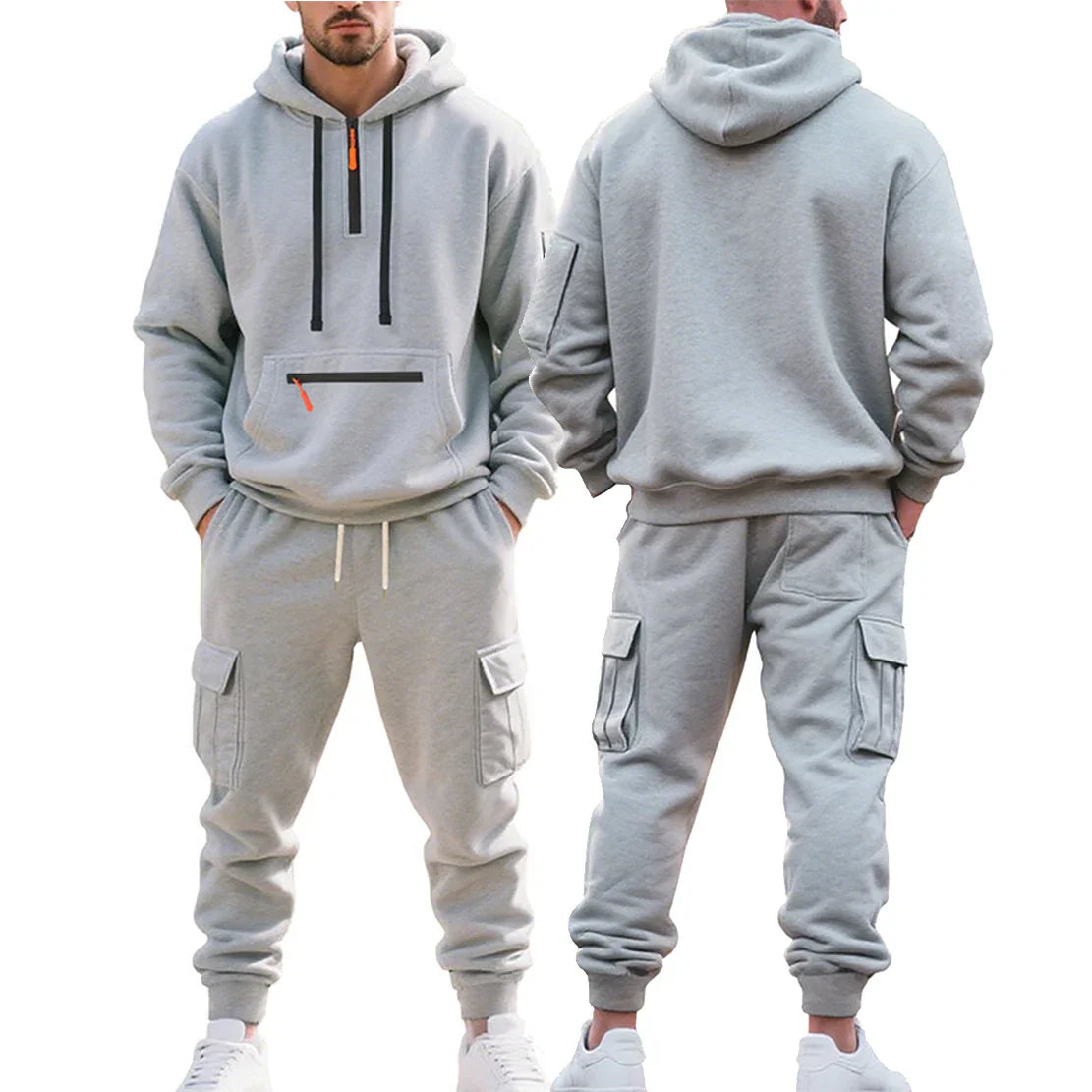 Sportliches Set mit Hoodie und Hose für Herren | Nordvar