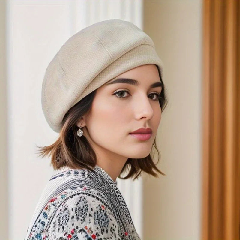 Elegantes Béret mit weicher Haptik für Damen | Amélie