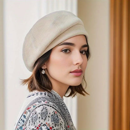 Elegantes Béret mit weicher Haptik für Damen | Amélie