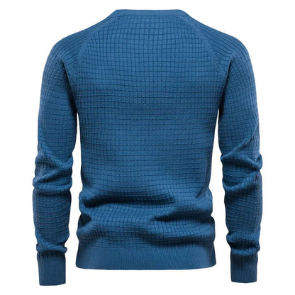 Eleganter Herrenpullover mit Karomuster | Adrian