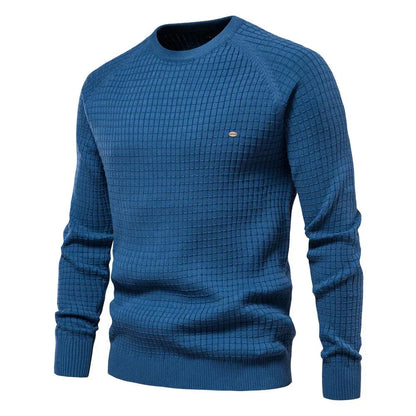 Eleganter Herrenpullover mit Karomuster | Adrian