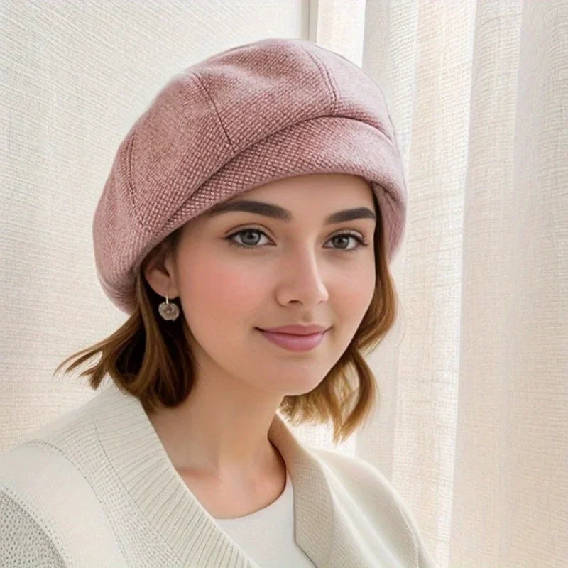 Elegantes Béret mit weicher Haptik für Damen | Amélie