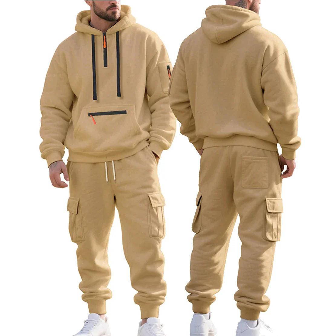 Sportliches Set mit Hoodie und Hose für Herren | Nordvar