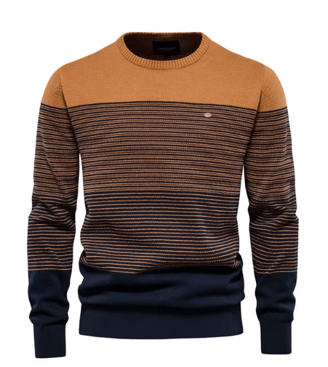 Maskuliner Herrenpullover mit klarer Silhouette | Thoren