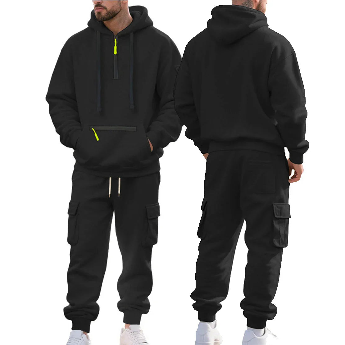 Sportliches Set mit Hoodie und Hose für Herren | Nordvar