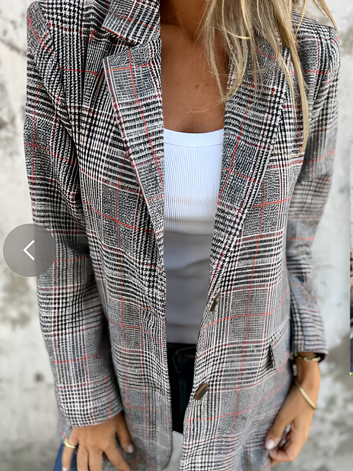 Damen modischer oversized Blazermantel | Herbst