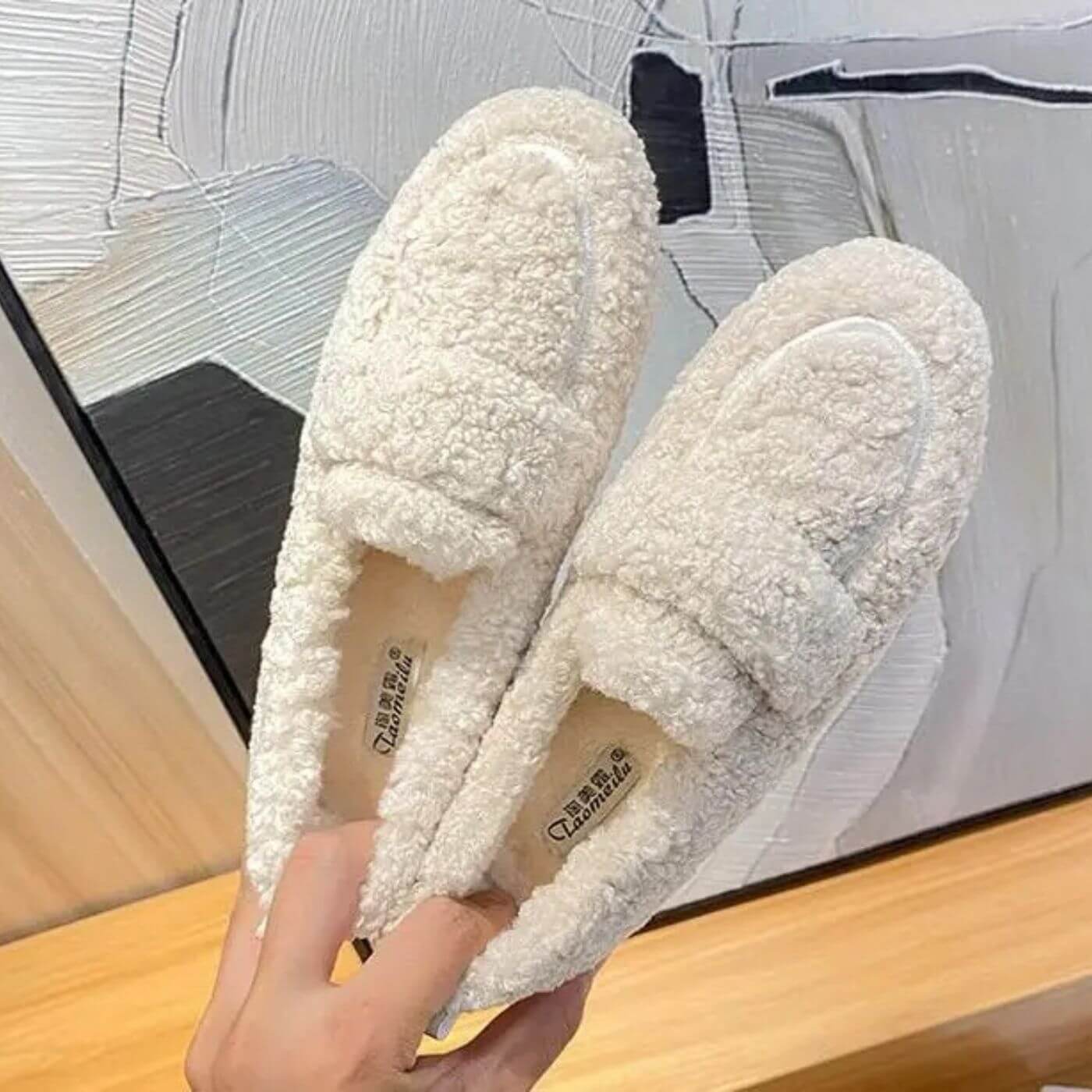 Gemütliche Warme Damen-Mokassins im Loafer-Stil | Urselle