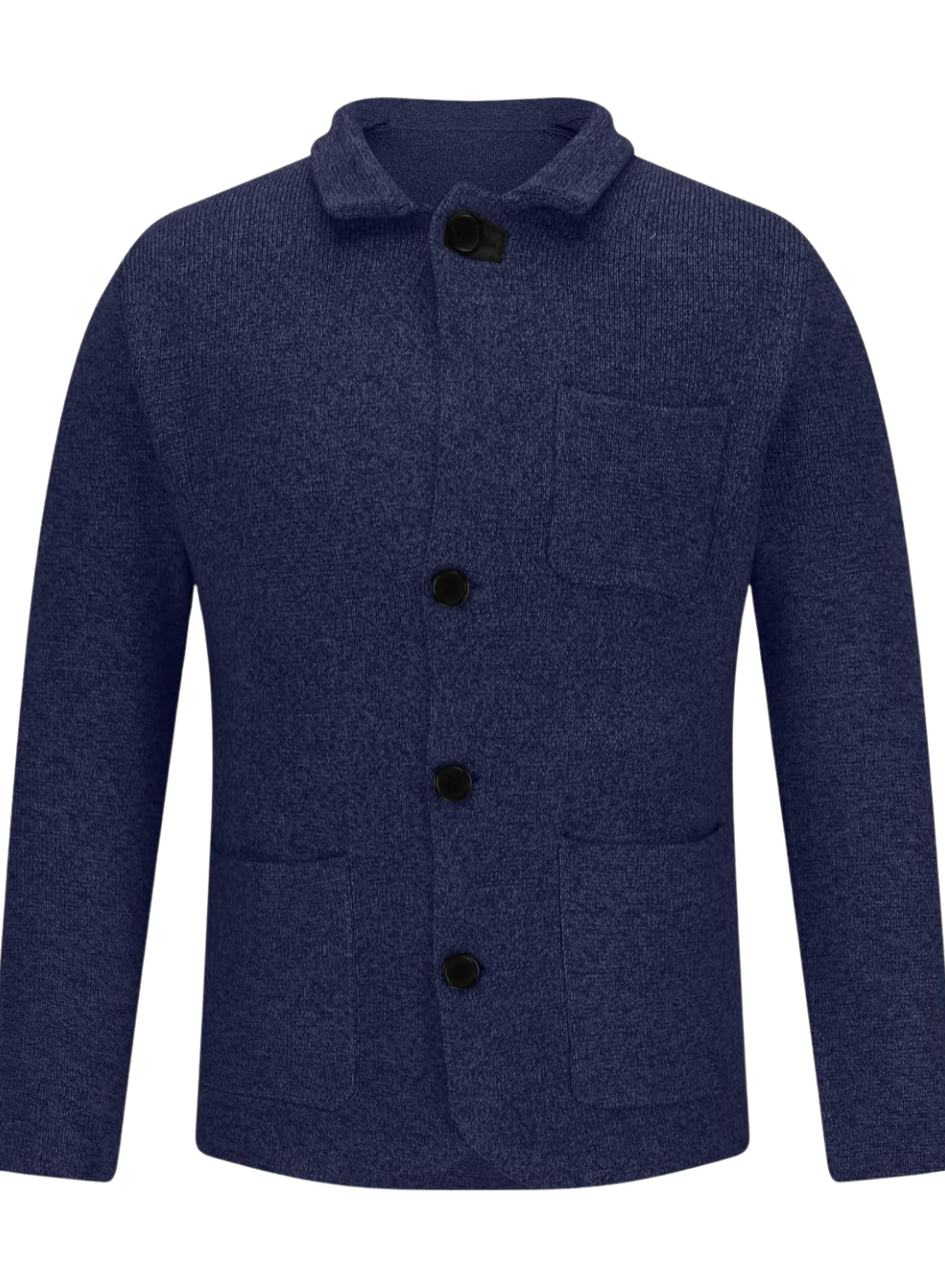 Anspruchsvolle Strickjacke für Herren in elegantem Design