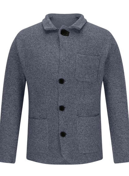 Anspruchsvolle Strickjacke für Herren in elegantem Design