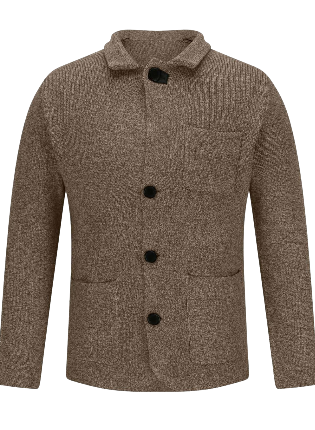 Anspruchsvolle Strickjacke für Herren in elegantem Design