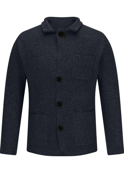 Anspruchsvolle Strickjacke für Herren in elegantem Design