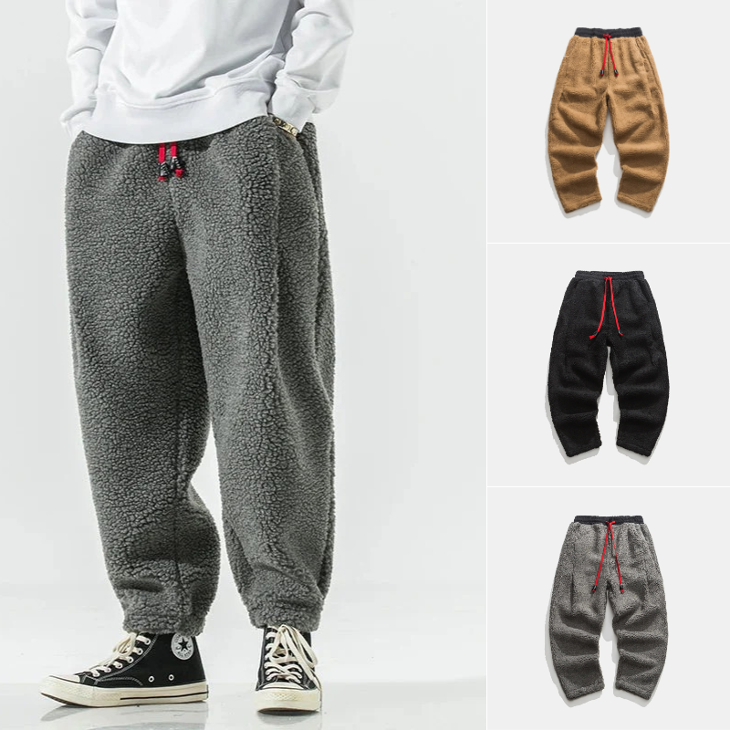 Bequeme Plüschhose für Herren in modernem und komfortablem Design