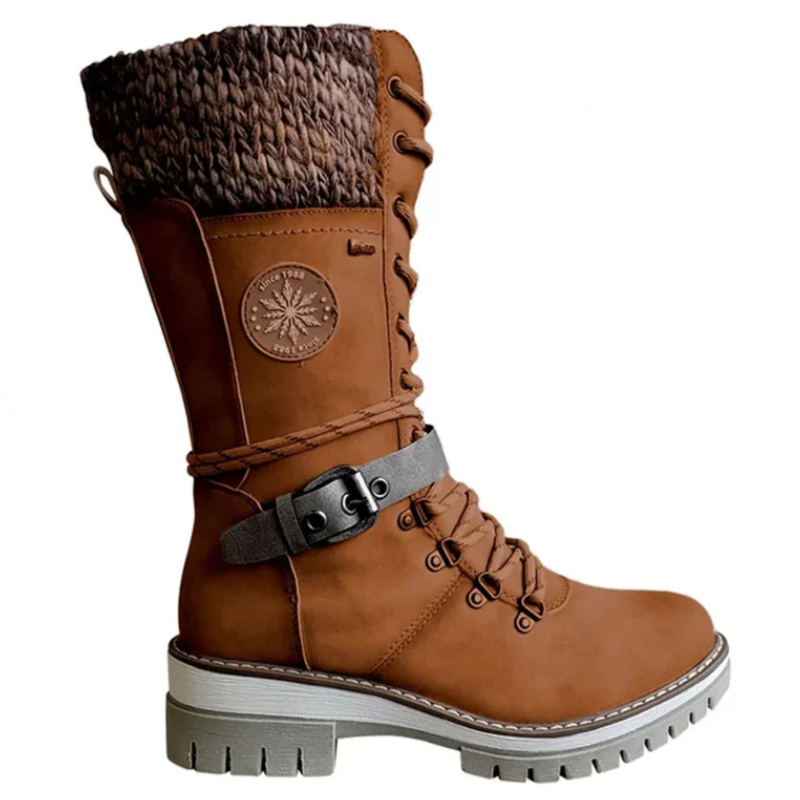 Bequeme Schnürstiefel für Damen in modernem Design, ideal für Alltag und Freizeit
