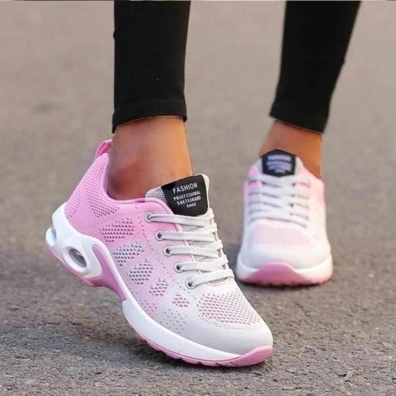 Bequeme Sportschuhe für Damen in modernem Design, ideal für schmerzfreies Gehen, Sport und Alltag.