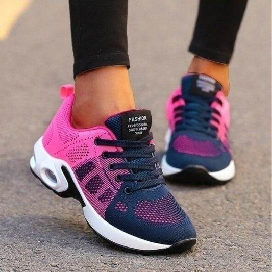 Bequeme Sportschuhe für Damen in modernem Design, ideal für schmerzfreies Gehen, Sport und Alltag.