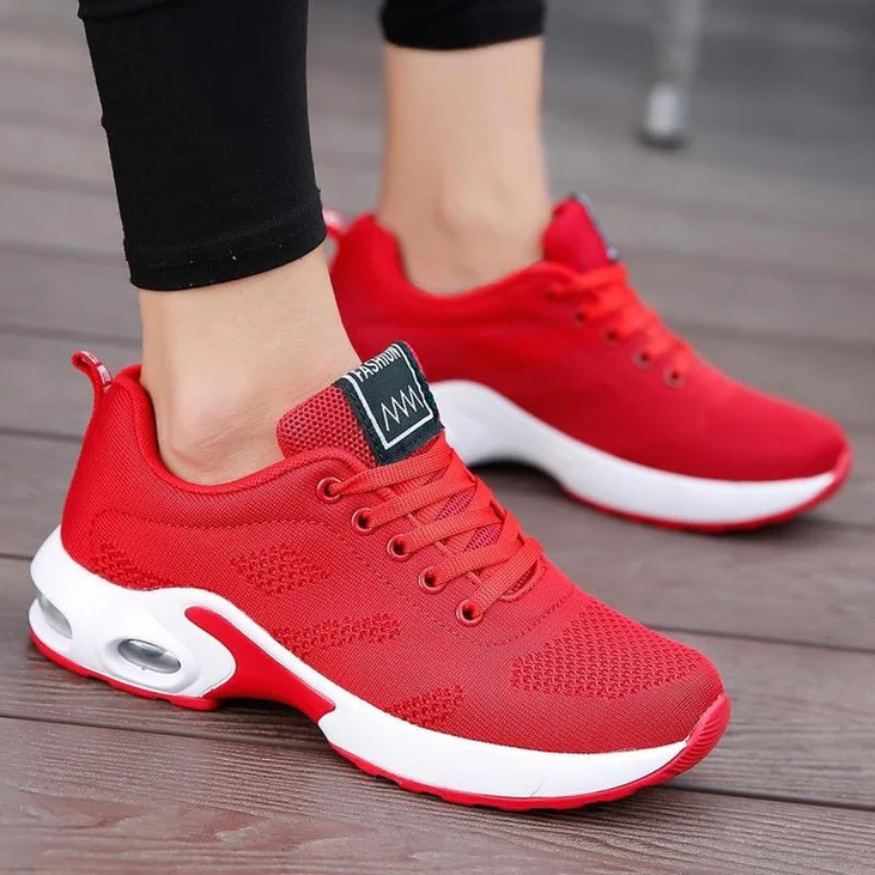 Bequeme Sportschuhe für Damen in modernem Design, ideal für schmerzfreies Gehen, Sport und Alltag.