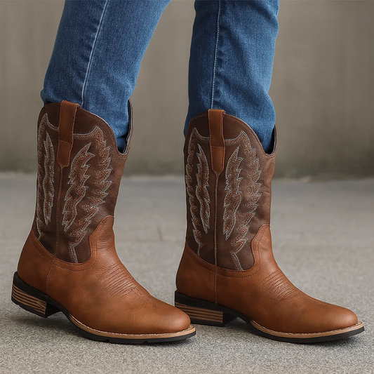 Bequeme Vintage-Stiefel für Herren in zeitlosem Design