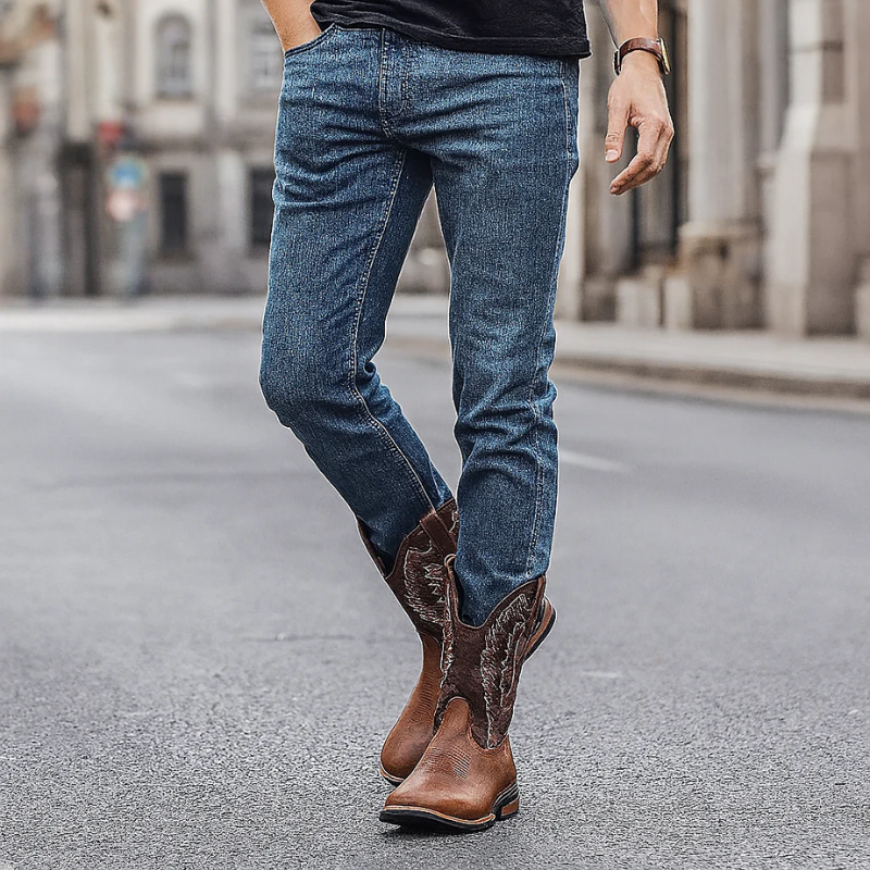 Bequeme Vintage-Stiefel für Herren in zeitlosem Design