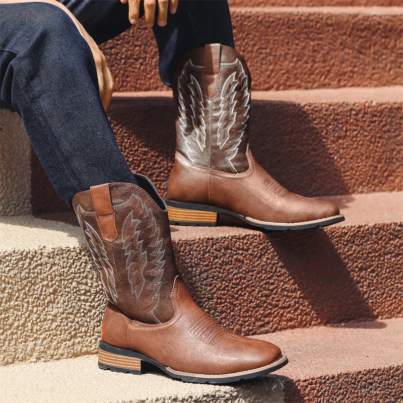 Bequeme Vintage-Stiefel für Herren in zeitlosem Design