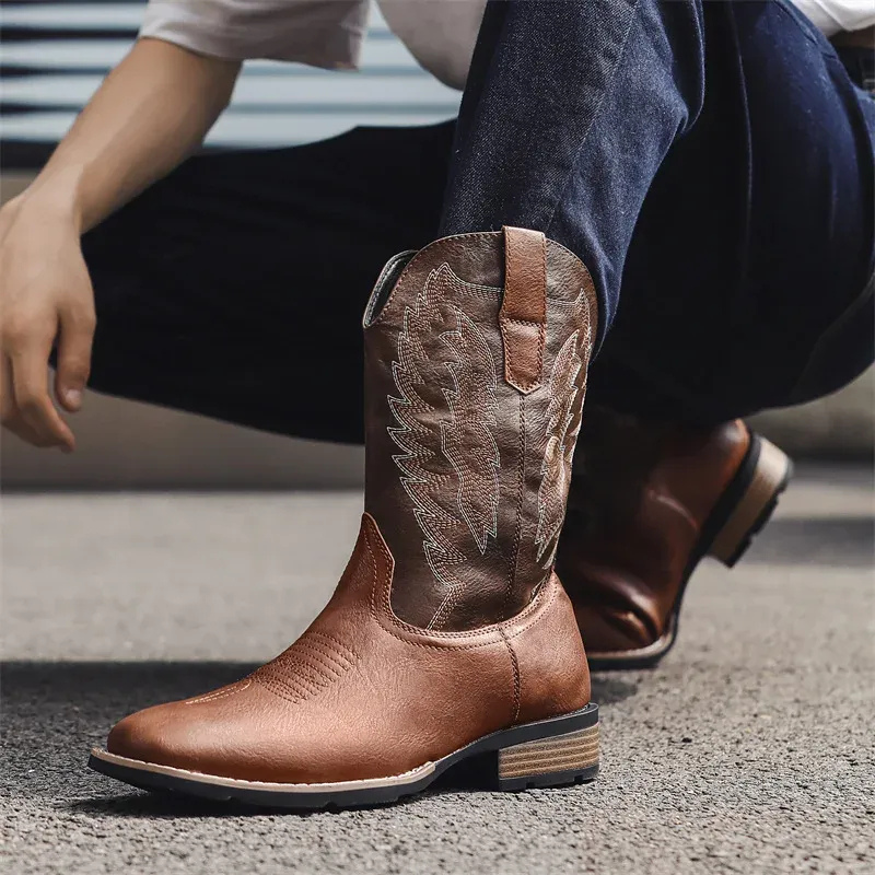 Bequeme Vintage-Stiefel für Herren in zeitlosem Design