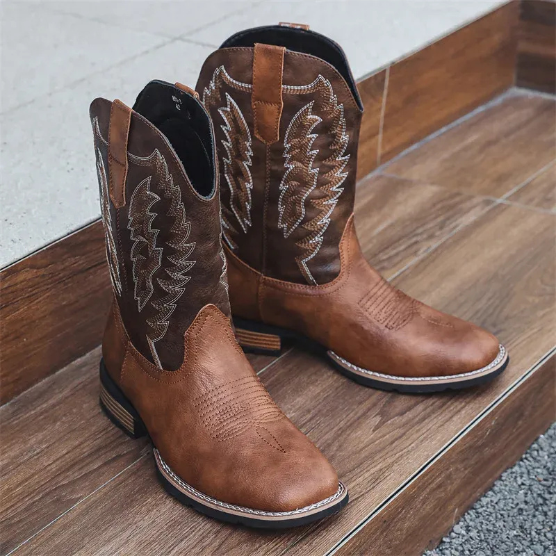 Bequeme Vintage-Stiefel für Herren in zeitlosem Design