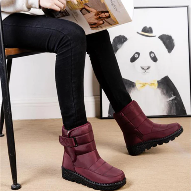 Bequeme Winterstiefel für Damen mit elegantem Design, ideal für kalte Tage und vielseitige Outfits