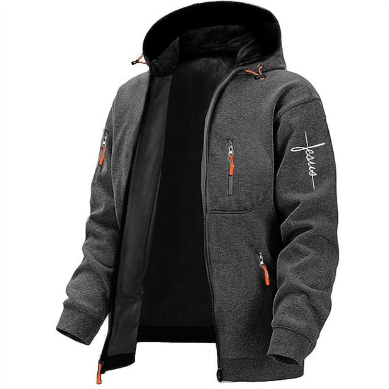 Bequemer Kapuzenpullover für Herren mit lässigem Schnitt und vielseitigem Design für Alltag und Freizeit