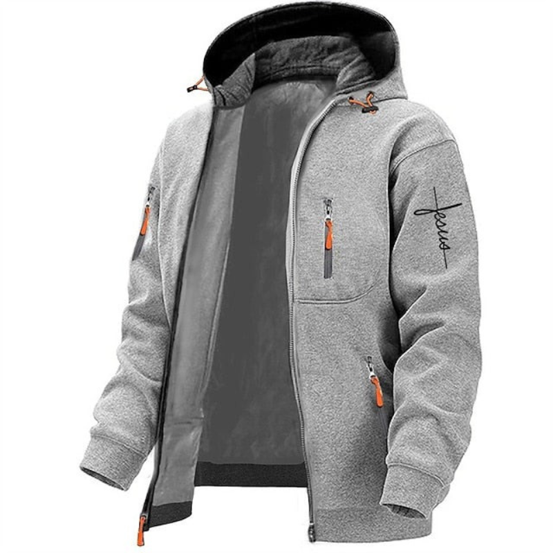 Bequemer Kapuzenpullover für Herren mit lässigem Schnitt und vielseitigem Design für Alltag und Freizeit