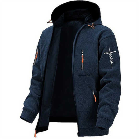 Bequemer Kapuzenpullover für Herren mit lässigem Schnitt und vielseitigem Design für Alltag und Freizeit