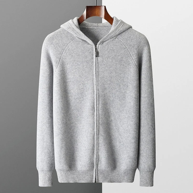 Bequemer Kapuzenpullover für Herren in lässigem Design
