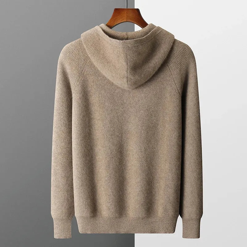 Bequemer Kapuzenpullover für Herren in lässigem Design