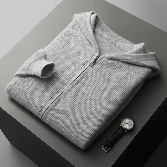 Bequemer Kapuzenpullover für Herren in lässigem Design