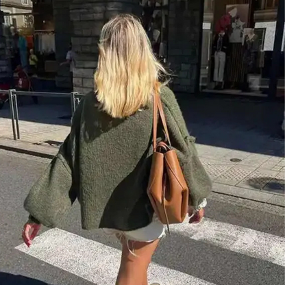 Bequemer Strickpullover für Damen mit modernem Design und angenehmer Passform