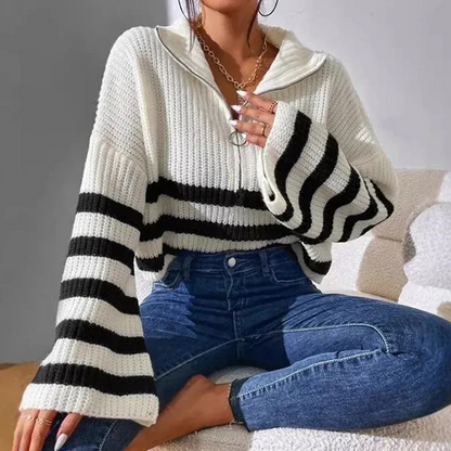 Bequemer urbaner Pullover für Damen im modernen Stil