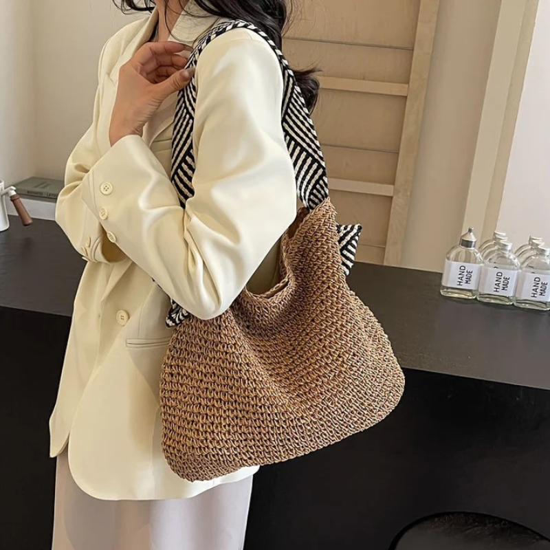Boho-Sommertasche für Damen in sommerlichem Design mit viel Stauraum