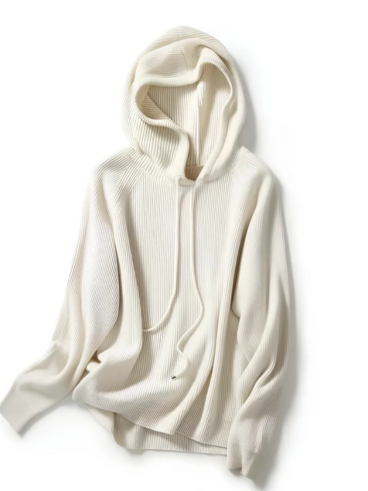 Damen Casual weicher Kapuzenpulli in warmer Ausführung, ideal für Freizeit und kühle Tage.