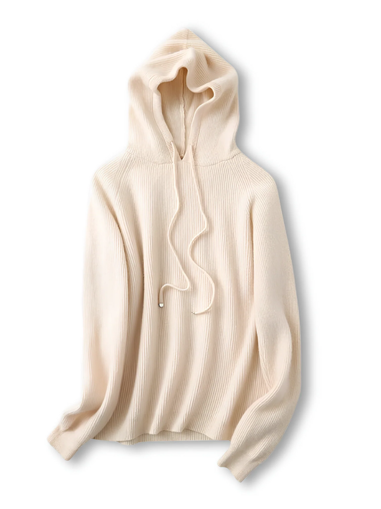 Damen Casual weicher Kapuzenpulli in warmer Ausführung, ideal für Freizeit und kühle Tage.