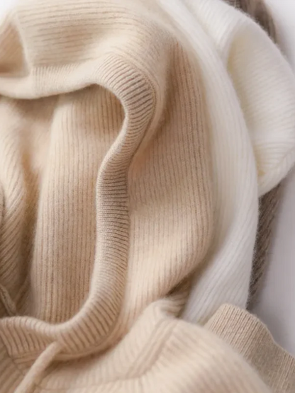 Damen Casual weicher Kapuzenpulli in warmer Ausführung, ideal für Freizeit und kühle Tage.