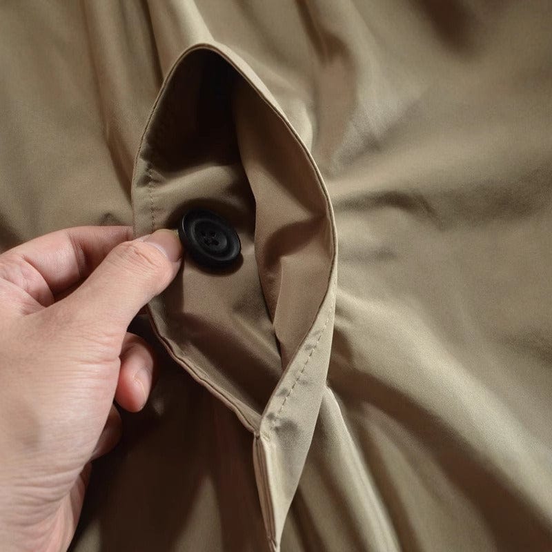 Zeitloser Küstenmantel mit funktionalen Details für Herren | Alvero