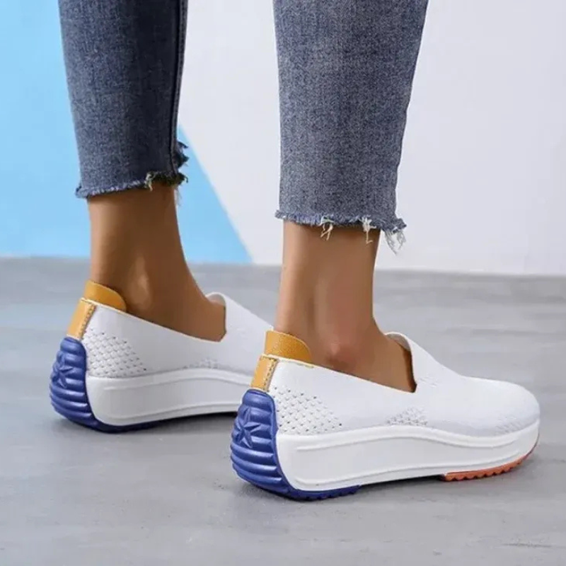 Damen atmungsaktive Walkingschuhe mit leichtem Design für aktive Tage