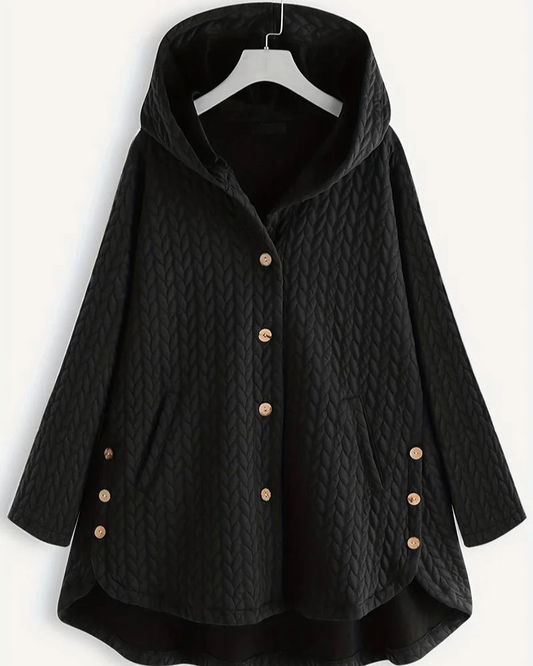 Damen bequeme Kapuzenjacke im modernen und lässigen Stil
