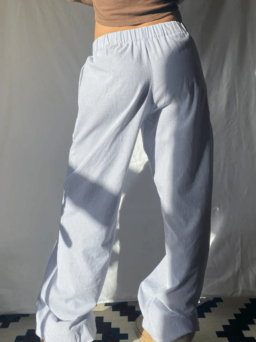Damen bequeme Loungehose mit lockerer Passform für entspannte Tage