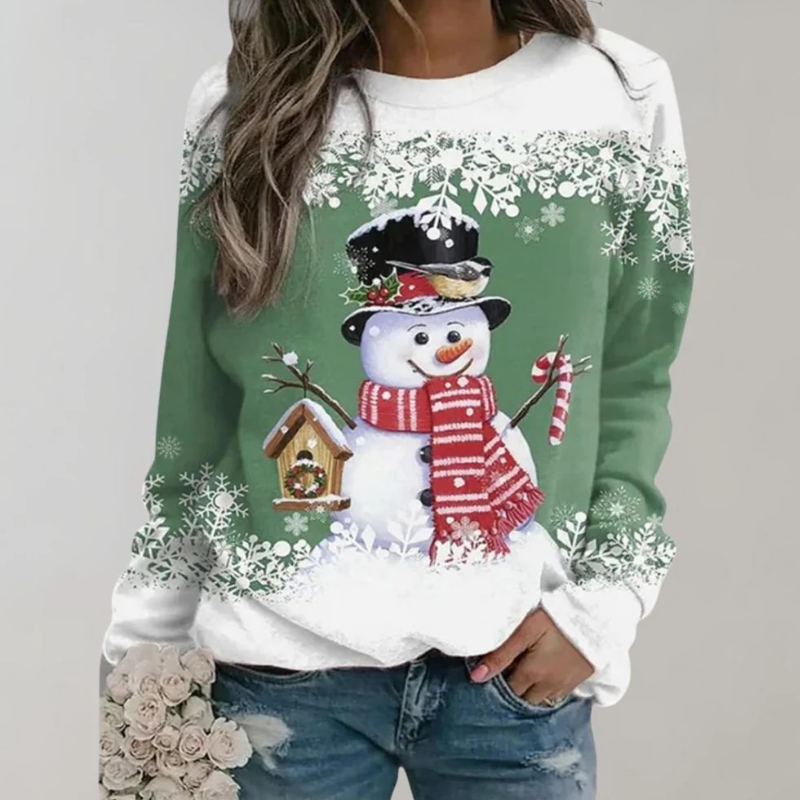 Damen Pullover mit bequemer Passform und zeitlosem Design