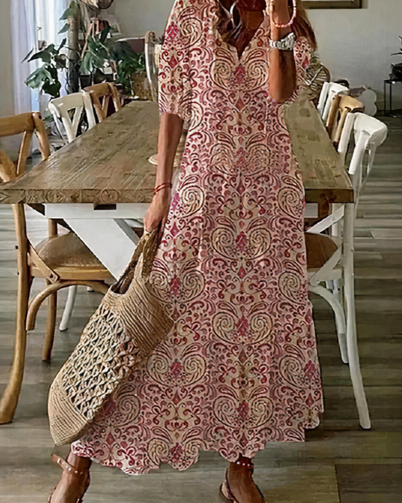  Damen bequemes geblümtes Sommerkleid für feminine und sommerliche Outfits
