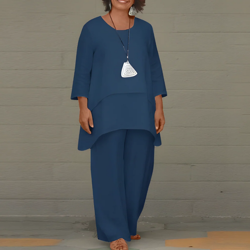 Damen bequemes und elegantes Set – stilvolle und komfortable Kleidung für Alltag und Freizeit