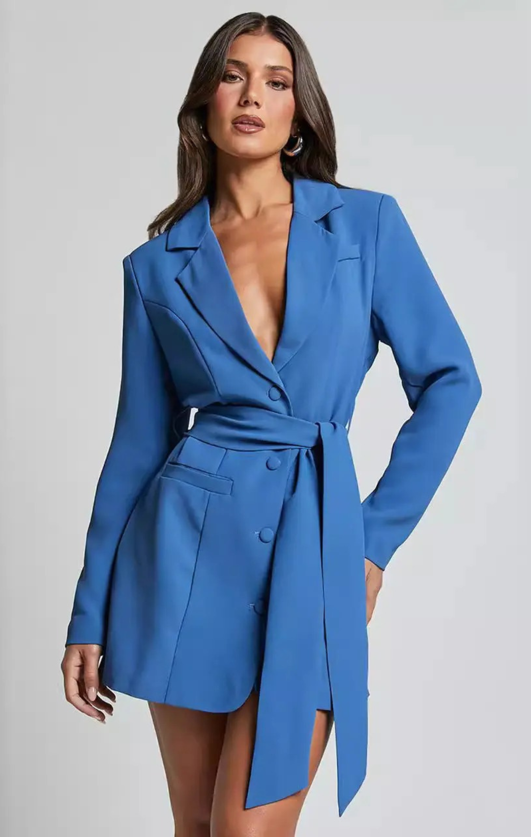 Damen Designer Blazer Kleid in elegantem Stil für vielseitige Anlässe