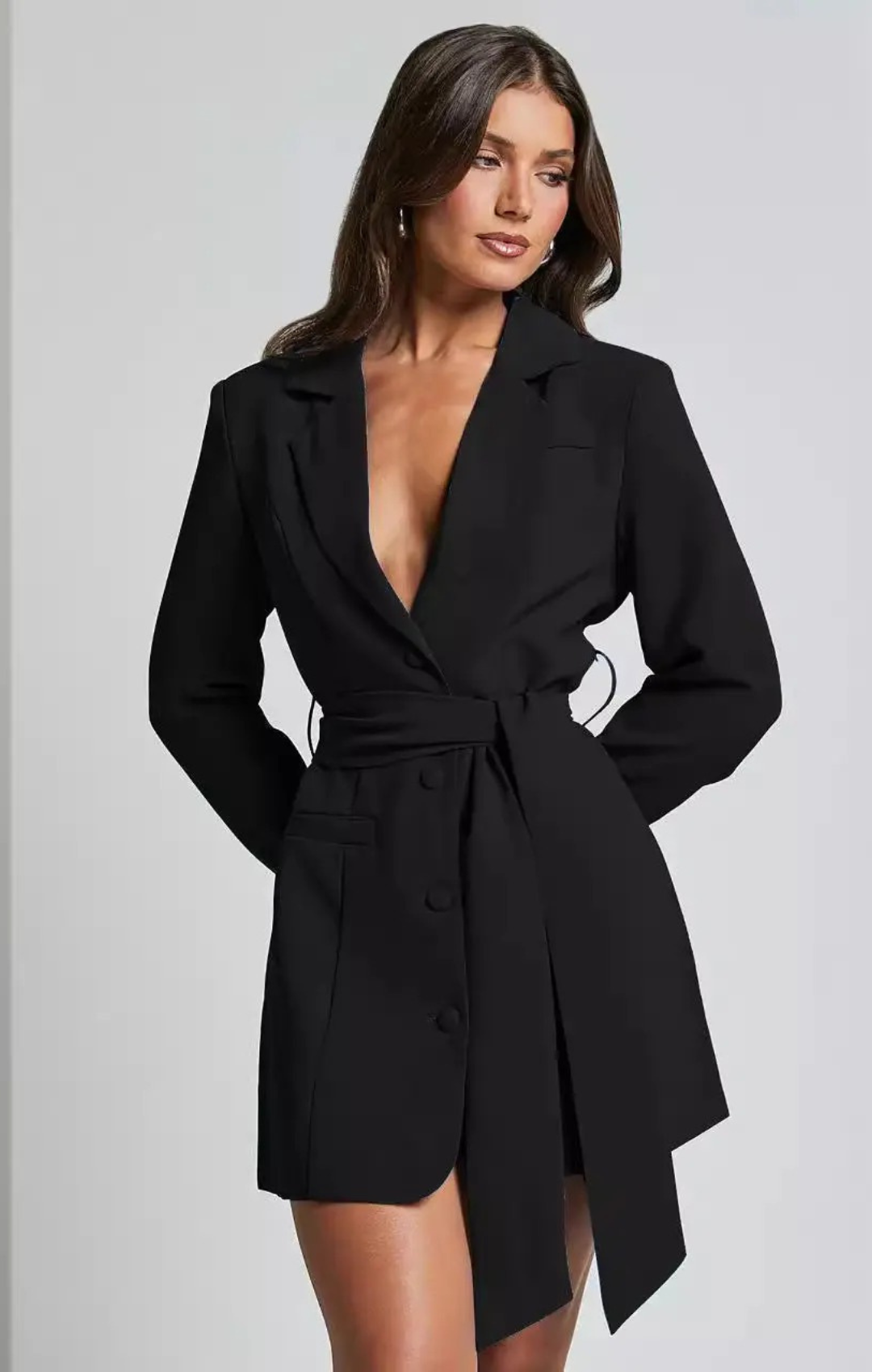 Damen Designer Blazer Kleid in elegantem Stil für vielseitige Anlässe